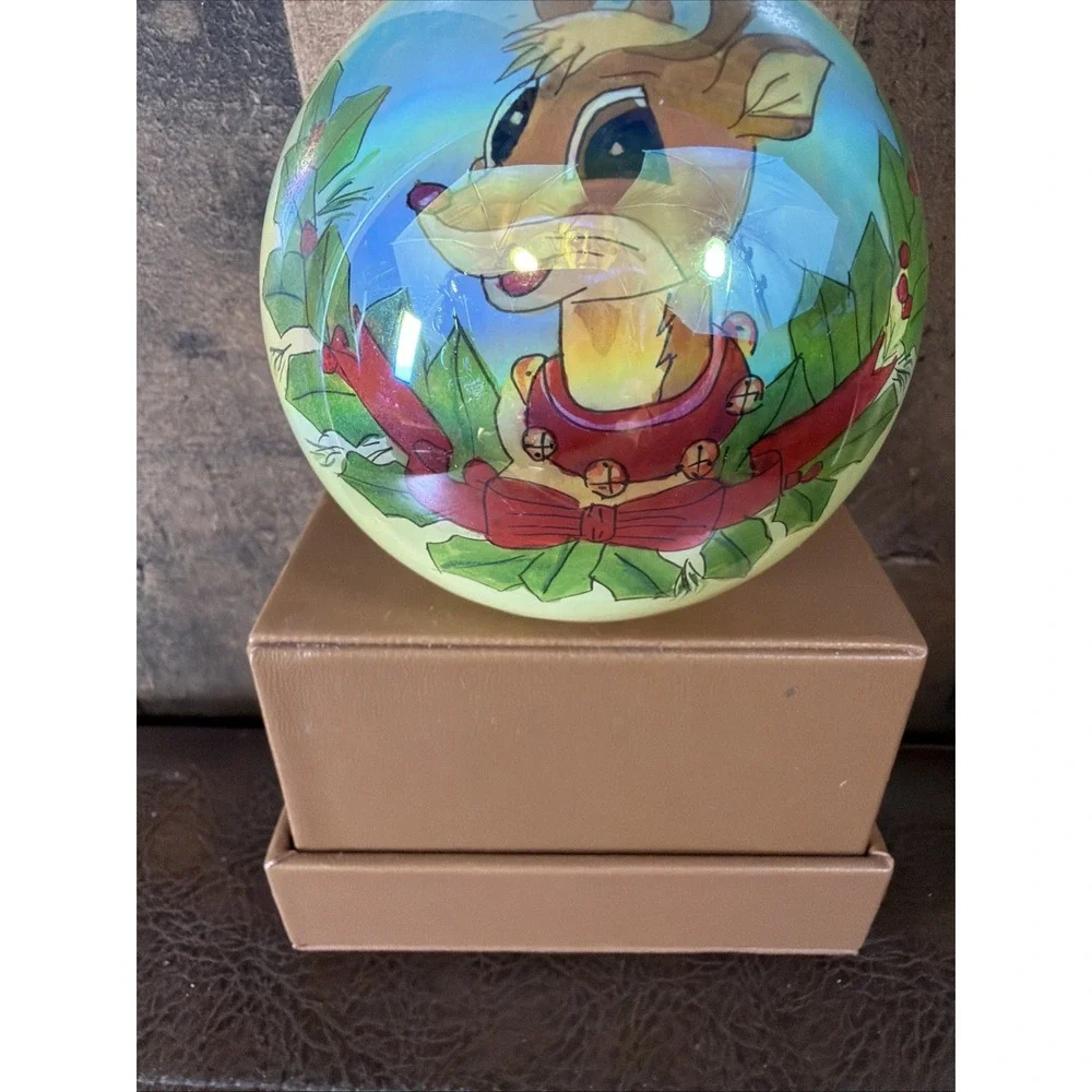 Vtg 1999 JCPenney Christmas Collectible Ornament Rudolph the Red Nosed Reindeer